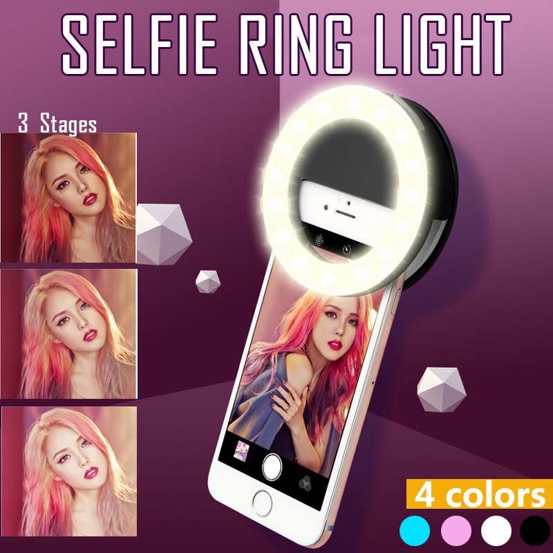 Photography Lighting Set Up - Anillo de luz LED con 3