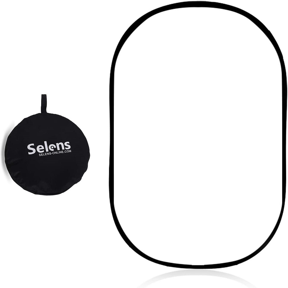 Photography Lighting For Portraits - Selens-difusor blanco, difusor de luz plegable,