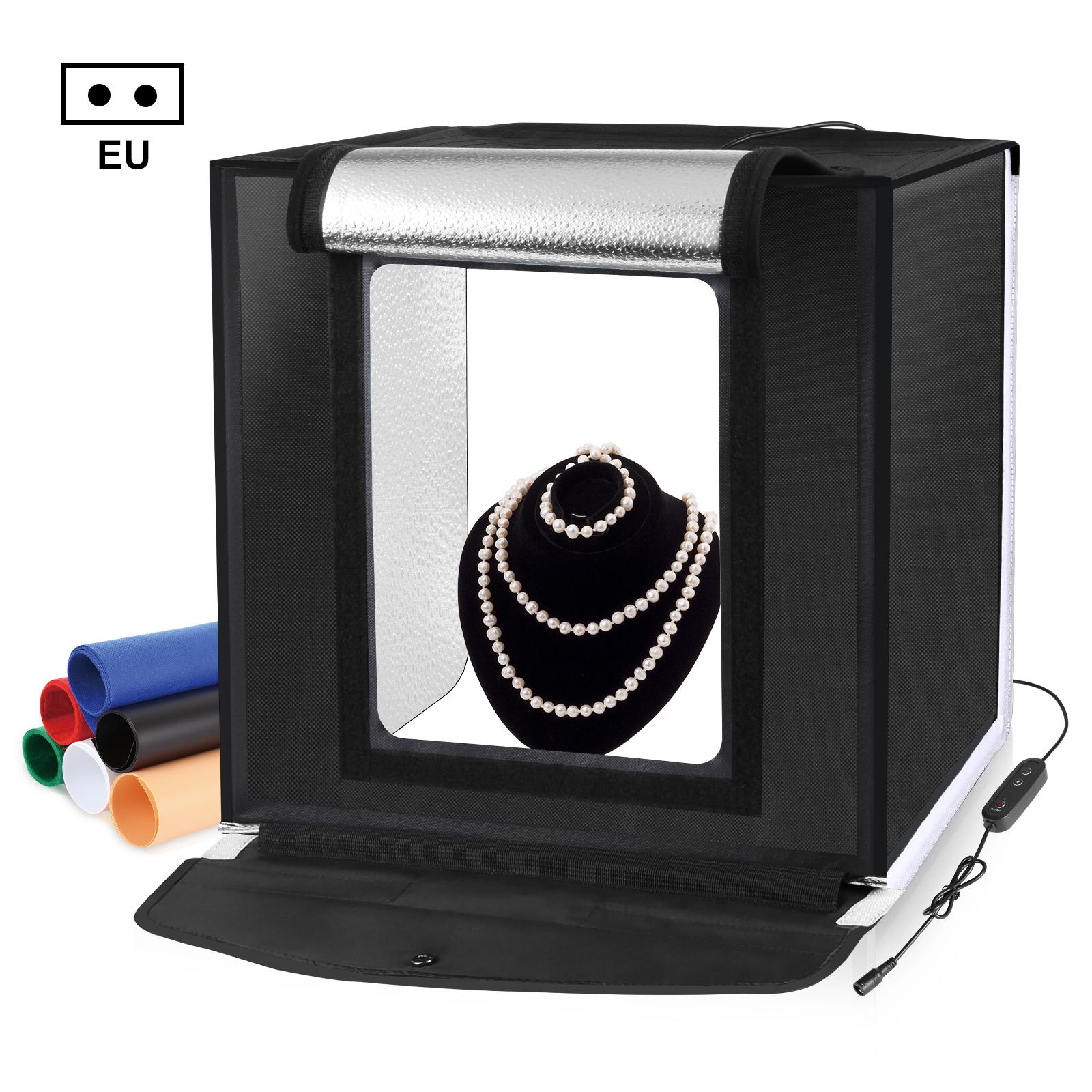 Photography Lighting Kit With Backdrop - PULUZ-caja de estudio fotográfico de 40cm,