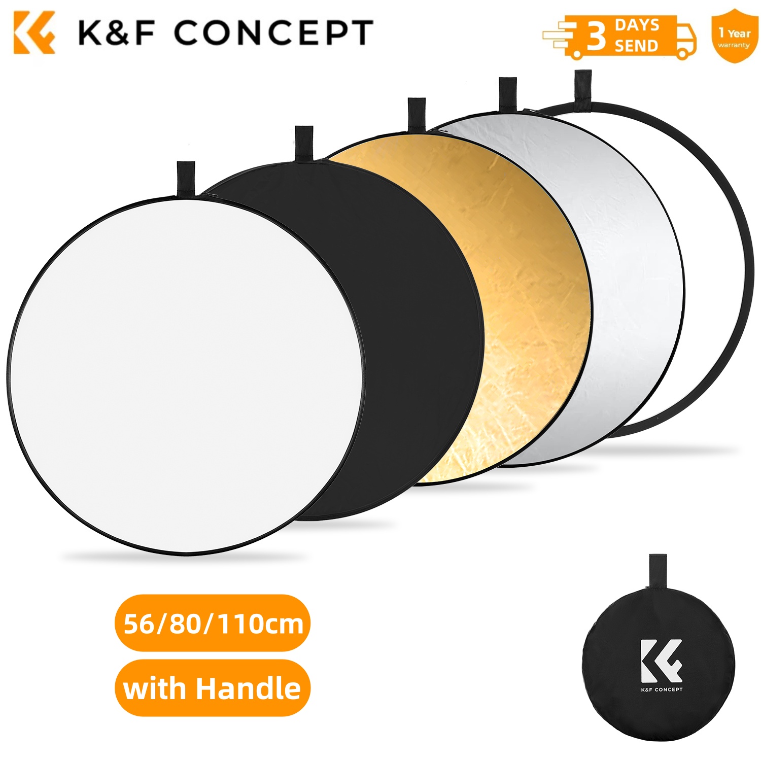 Photography Lighting Reflectors - K&F CONCEPT - Accesorio para Fotografía