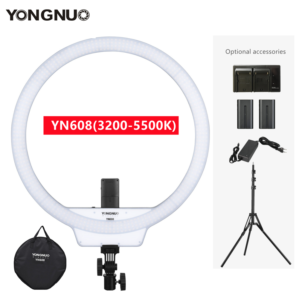 Photography Lighting Options - YONGNUO YN608 anillo de estudio luces