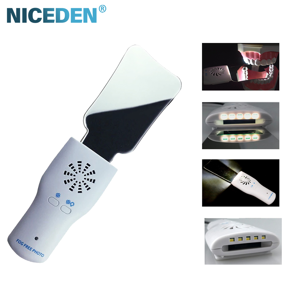 Photography Lighting Reflectors - Juego de espejo antiniebla Dental, Reflector