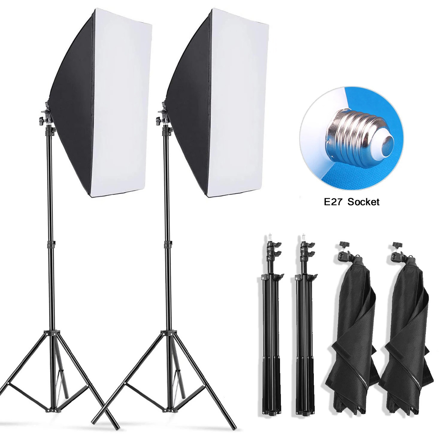 Photography Lighting System - Softbox de fotografía profesional, caja suave