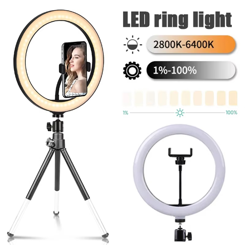 Photography Lighting Set Up - Aro de luz LED de 10