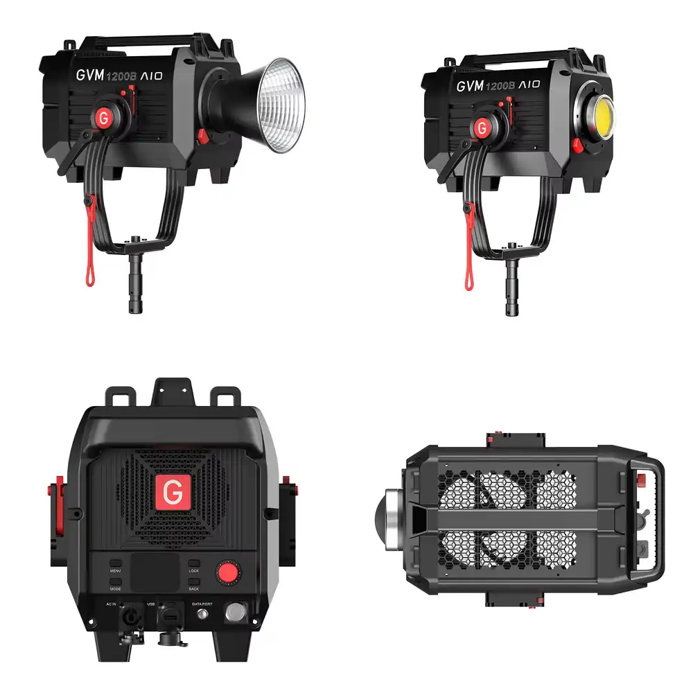 Photography Lighting Led - GVM SD1200B AIO 1200W, Luz LED