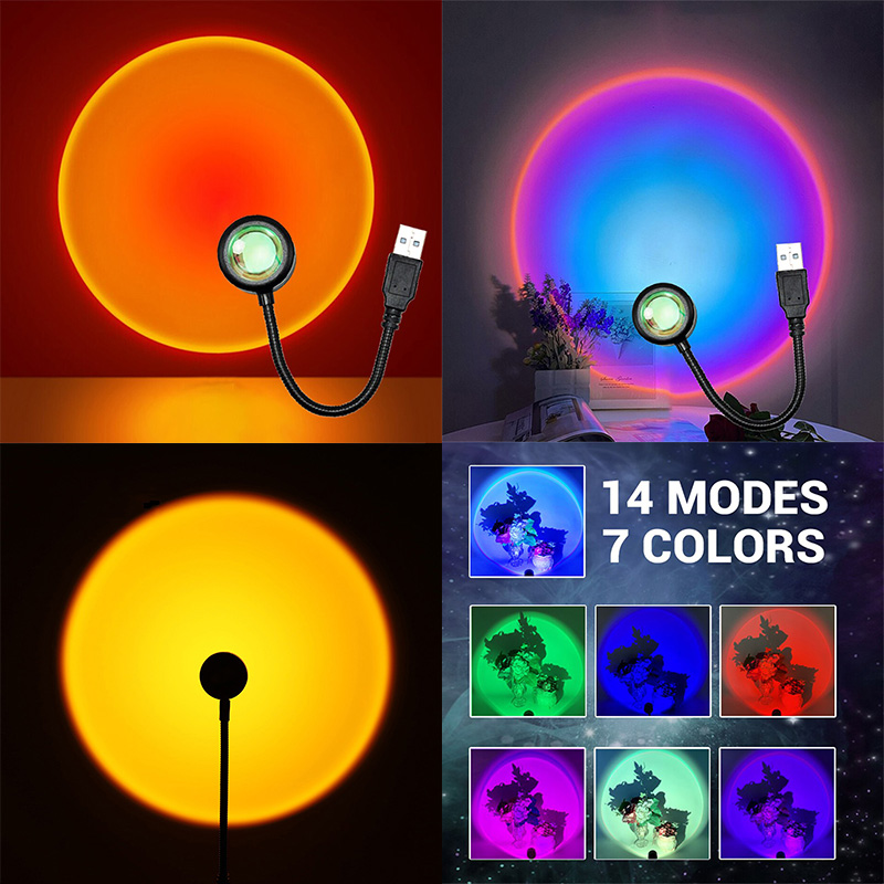 Photography Lighting Diy - Lámpara LED de puesta de sol