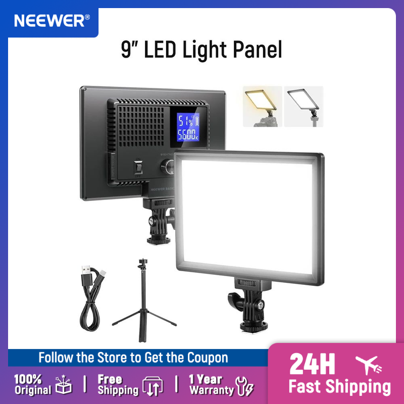Panel de Luz LED NEEWER Basics - Photography Lighting Basics reseña y precio