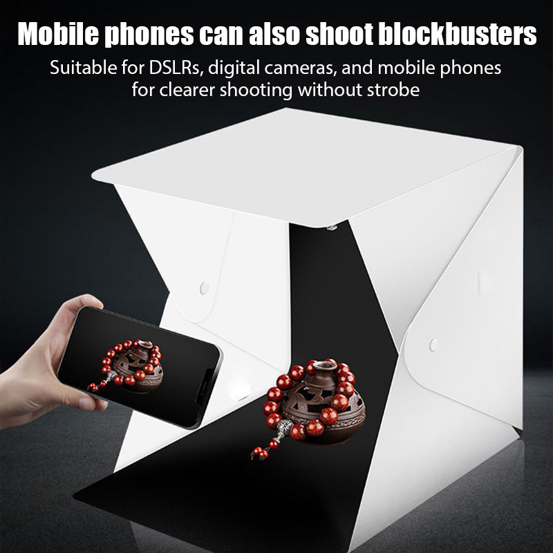 Caja de Luz Portátil Plegable  - Photography Lighting Kit With Backdrop reseña y precio