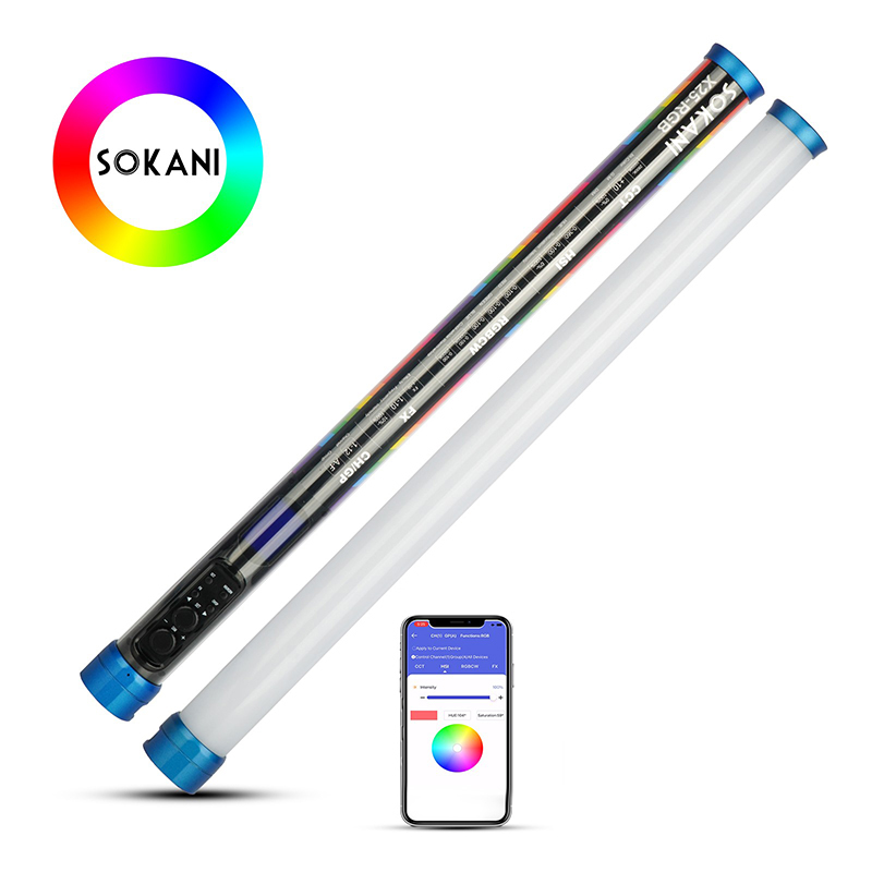 Sokani X25 RGB luz LED para ví - Photography Lighting System reseña y precio