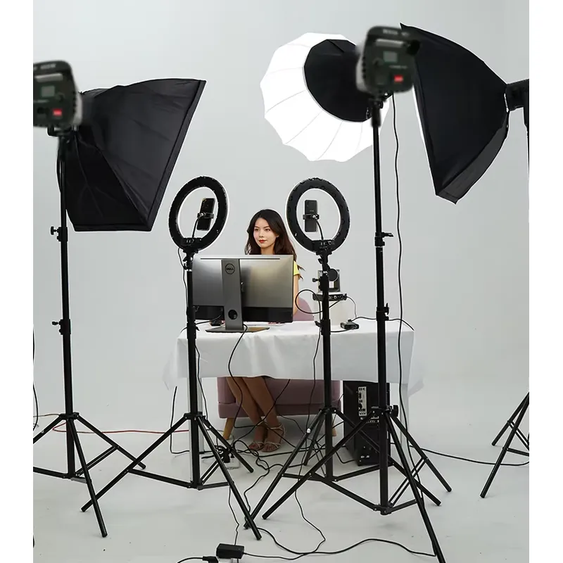 Luz de video portátil de 200W  - Photography Lighting Learning reseña y precio