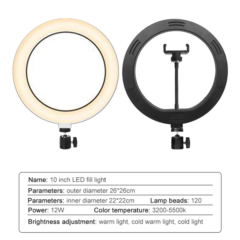 Anillo de luz Circular para fo - Photography Lighting System reseña y precio