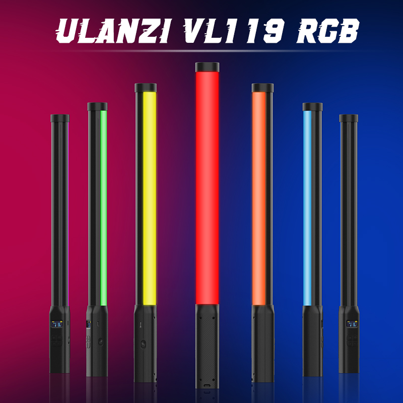 Ulanzi VL119 luz de palo color - Photography Lighting System reseña y precio