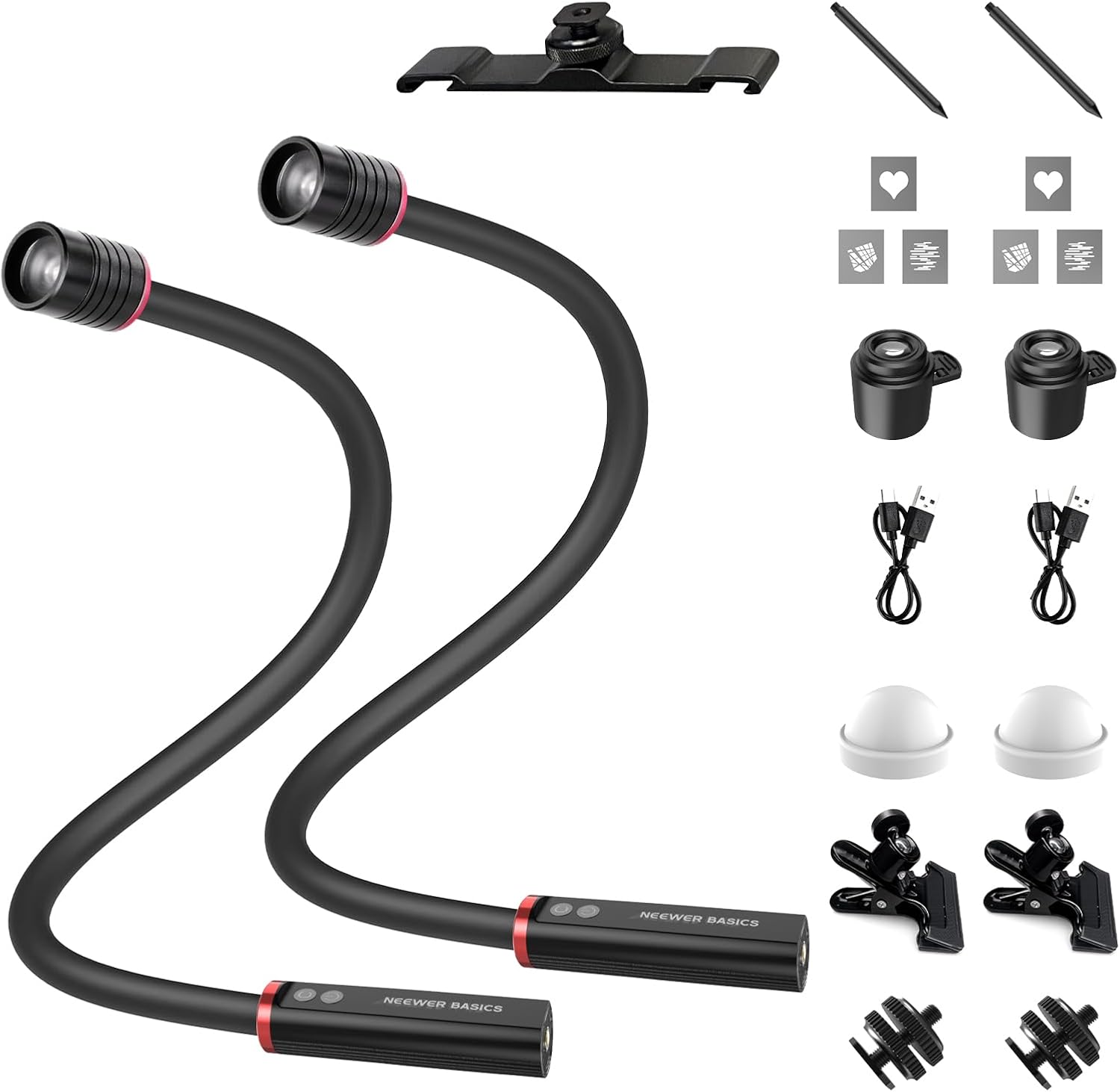 NEEWER BASICS 2 Piezas ML01 Lu - Photography Lighting Basics reseña y precio