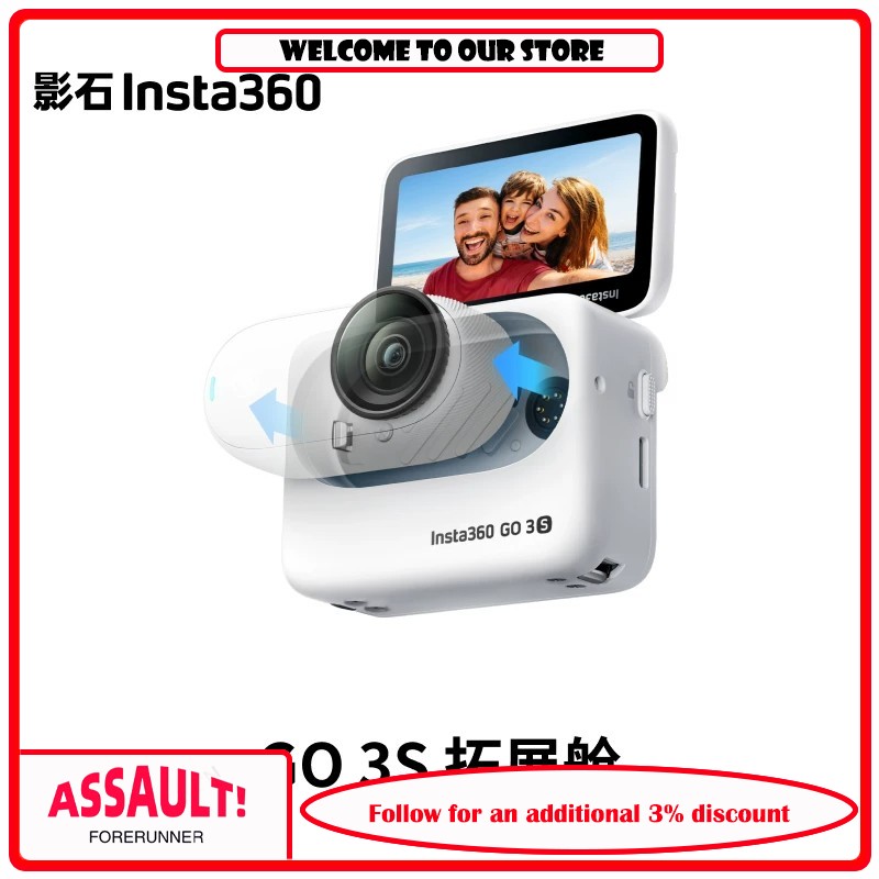 Cámara de Expansión Shadow Sto - Insta360 Camera Go 3 reseña y precio