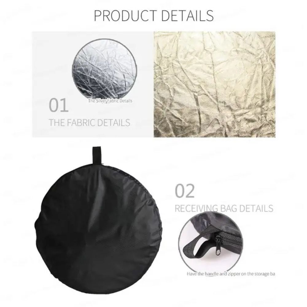 Reflector de luz redonda plega - Photography Lighting Reflectors reseña y precio