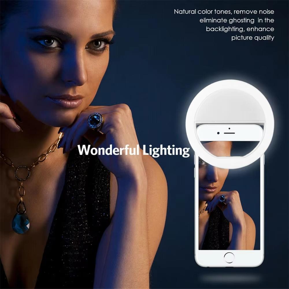 Anillo de Luz para Selfies con - Photography Lighting Set Up reseña y precio