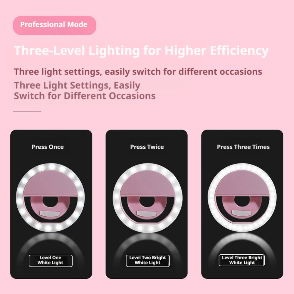 Anillo de Luz para Selfies con - Photography Lighting Set Up reseña y precio
