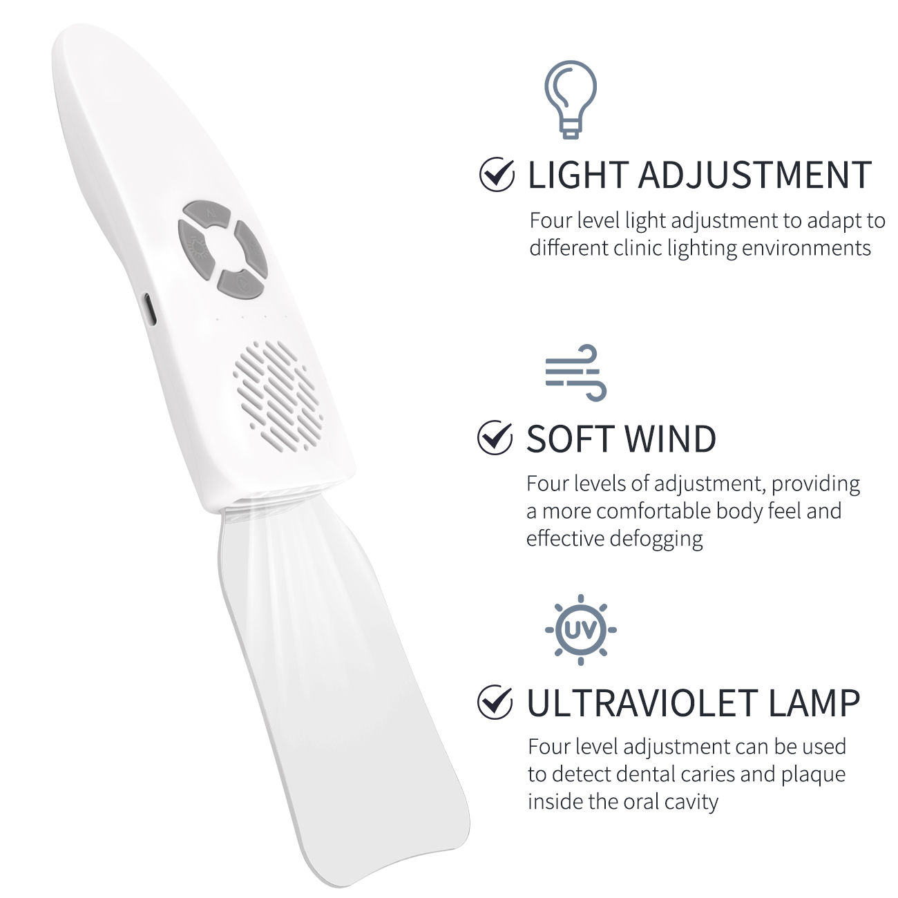 Kit de Espejos Dentales Antiva - Photography Lighting Led reseña y precio