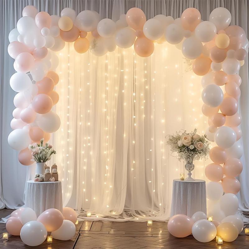Cortinas de Tul con Luces LED, - Photography Lighting Options reseña y precio