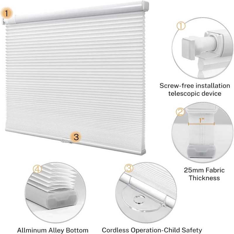Persianas Celulares de Panal I - Honeycomb Grid Filter reseña y precio