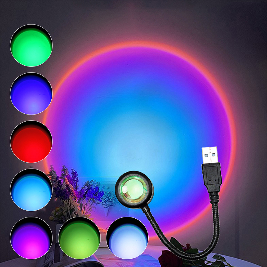Lámpara LED USB con Proyector  - Photography Lighting Diy reseña y precio