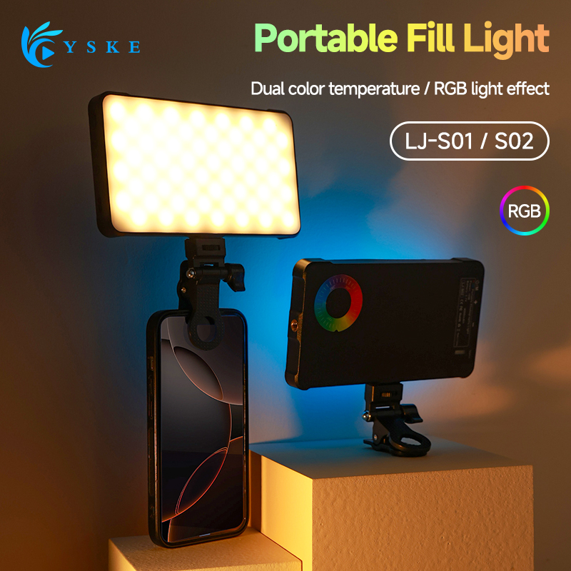 Luz de vídeo LED RGB, Clip de  - Photography Lighting Professional reseña y precio
