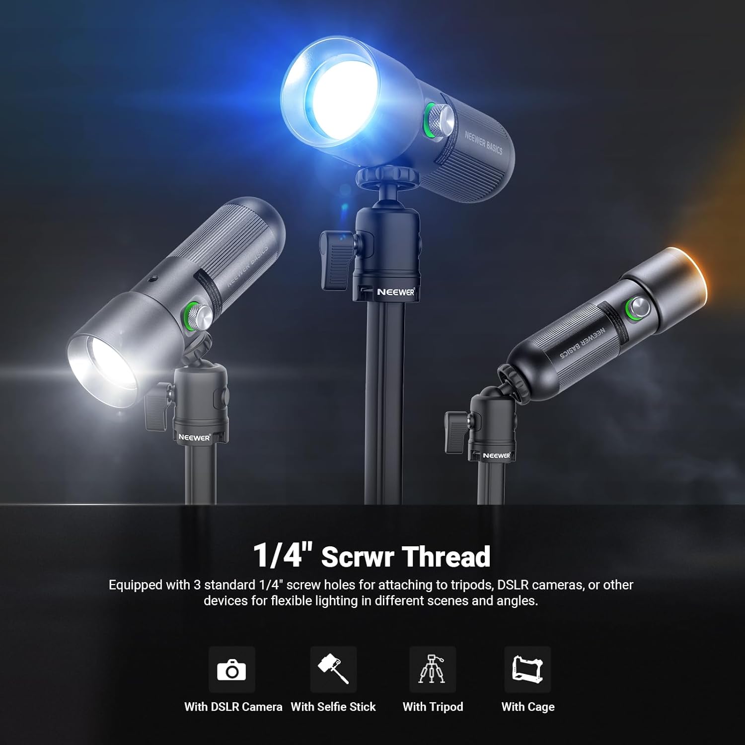 NEEWER BASICS Linterna de foto - Photography Lighting Basics reseña y precio