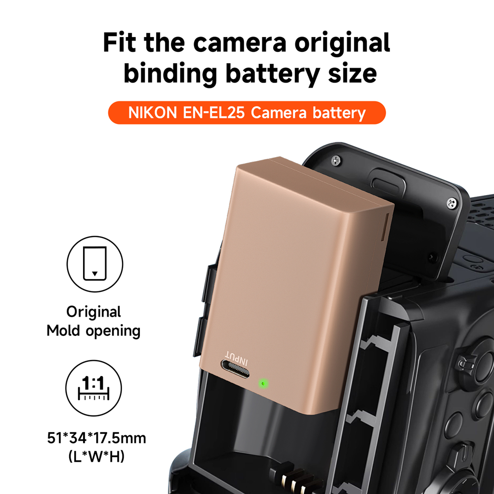 PALO 2100mAh EN-EL25 EN EL25 B - Nikon Camera Z50 reseña y precio