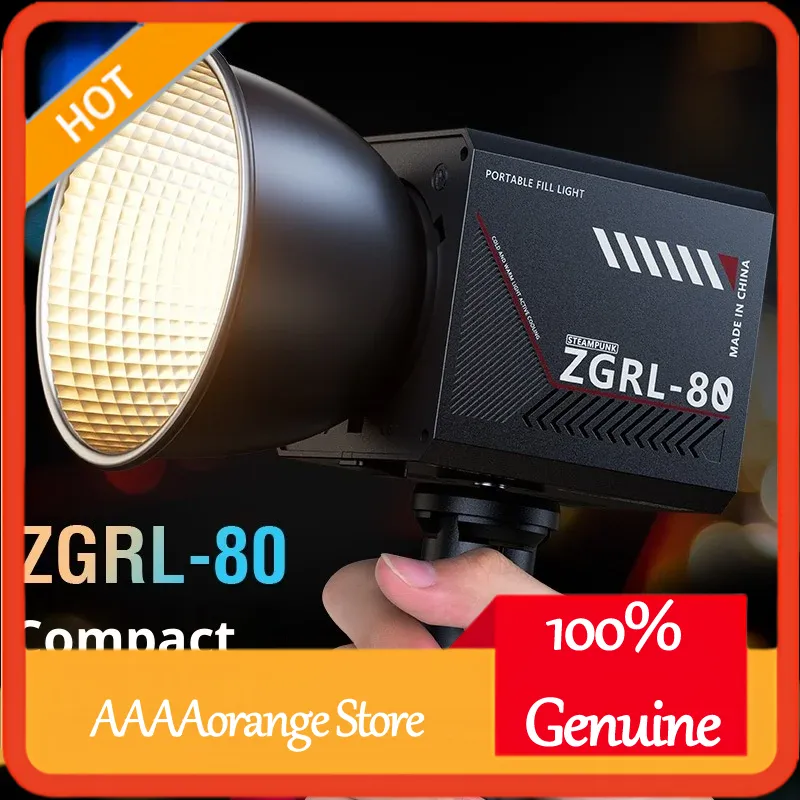 Luz LED de vídeo COB ZGRL80 de - Photography Lighting System reseña y precio