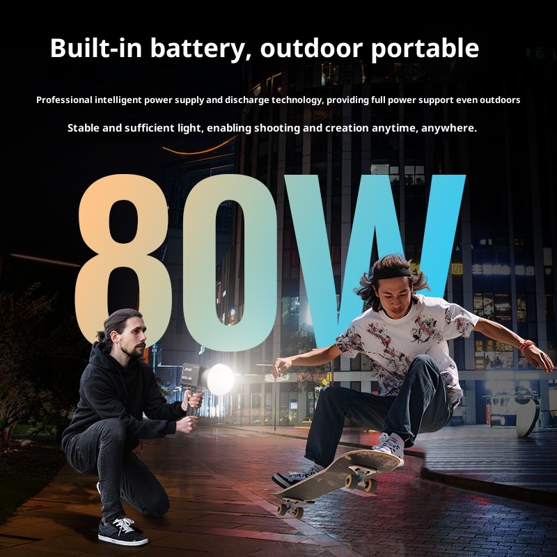 Luz LED de vídeo COB ZGRL80 de - Photography Lighting System reseña y precio