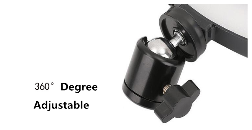Anillo de luz LED para selfies - Photography Lighting Set Up reseña y precio