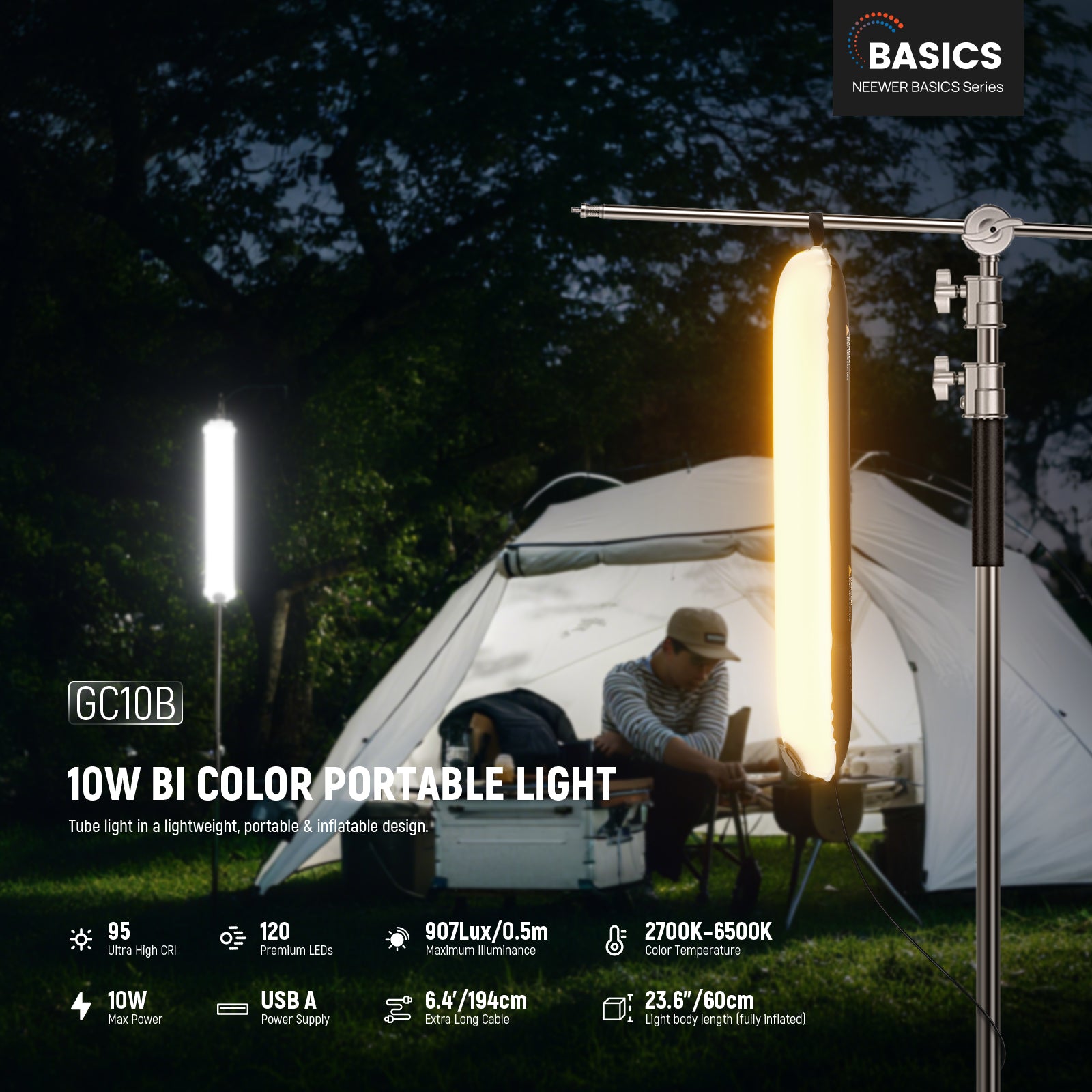 NEEWER BASICS 10W 21W Bi Color - Photography Lighting Basics reseña y precio