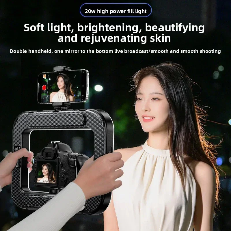 Luz LED de anillo portátil de  - Photography Lighting System reseña y precio