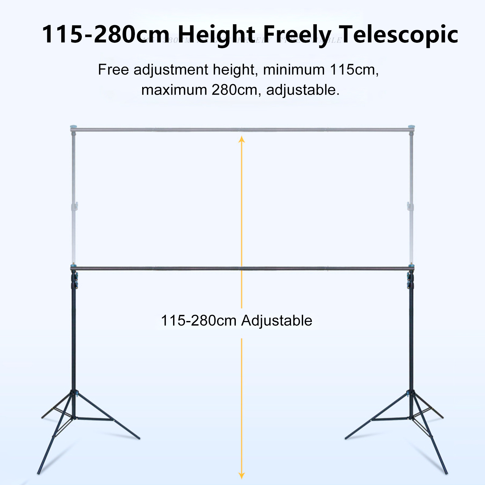 Soporte de fondo para estudio  - Photography Lighting Kit With Backdrop reseña y precio