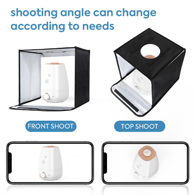 Caja de luz plegable para estu - Photography Lighting Kit With Backdrop reseña y precio