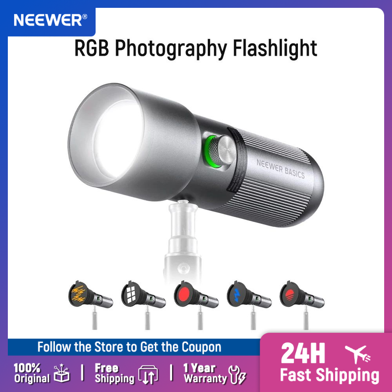 Linterna de Fotografía RGB NEE - Photography Lighting Basics reseña y precio
