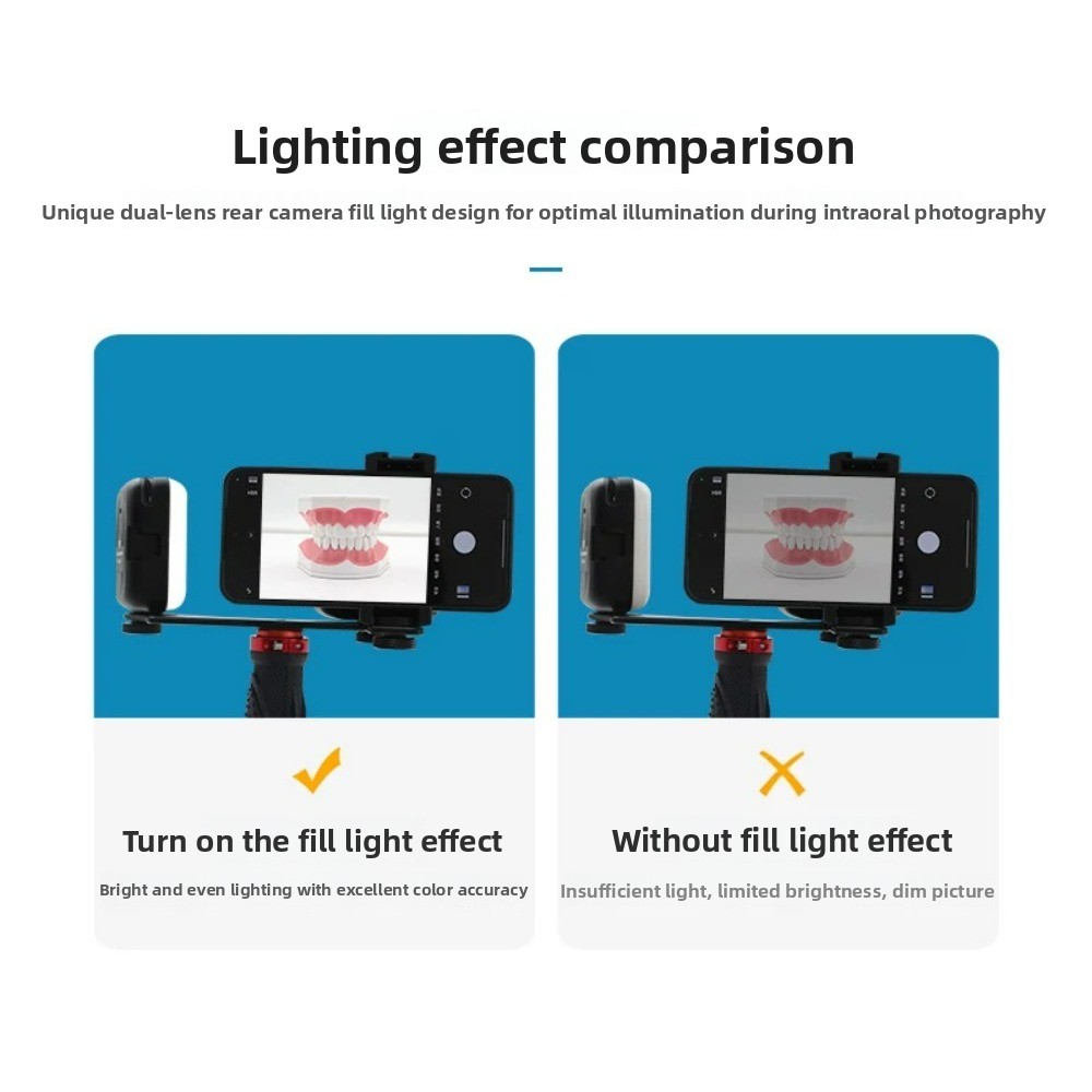 Luz de fotografía dental, flas - Photography Lighting Basics reseña y precio
