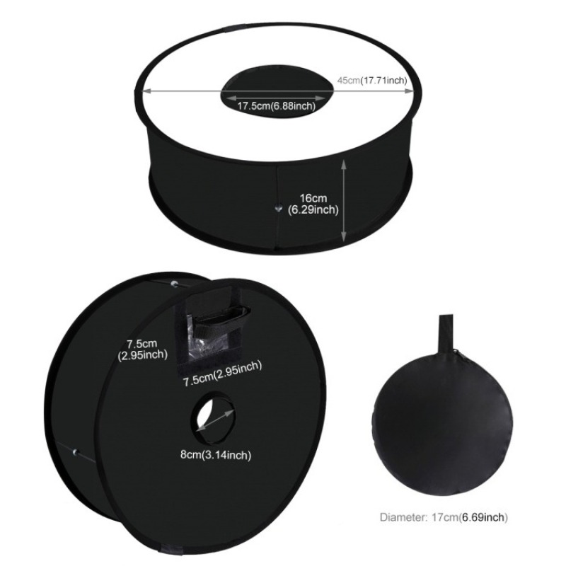Softbox plegable de 45 cm con  - Photography Lighting Type reseña y precio
