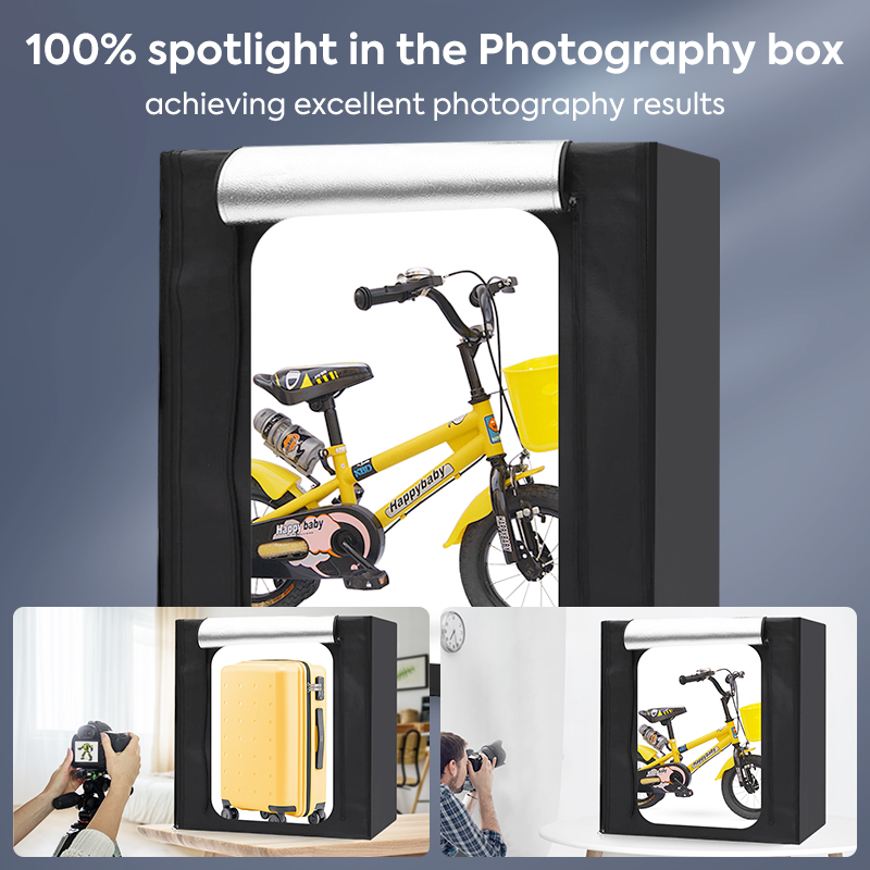 Kit de caja de fotos para estu - Photography Lighting Kits reseña y precio