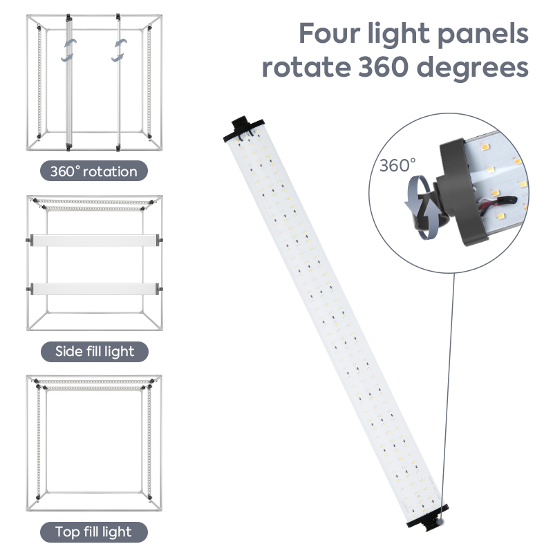 Kit de caja de fotos para estu - Photography Lighting Kits reseña y precio