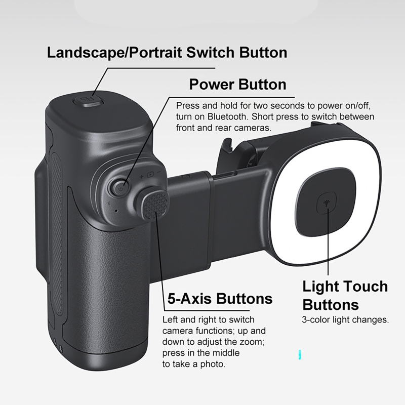 Asistente de cámara móvil con  - Photography Lighting Type reseña y precio