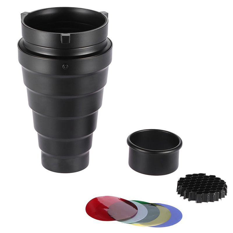 B04C - Snoot Cónico con Rejill - Honeycomb Grid Filter reseña y precio