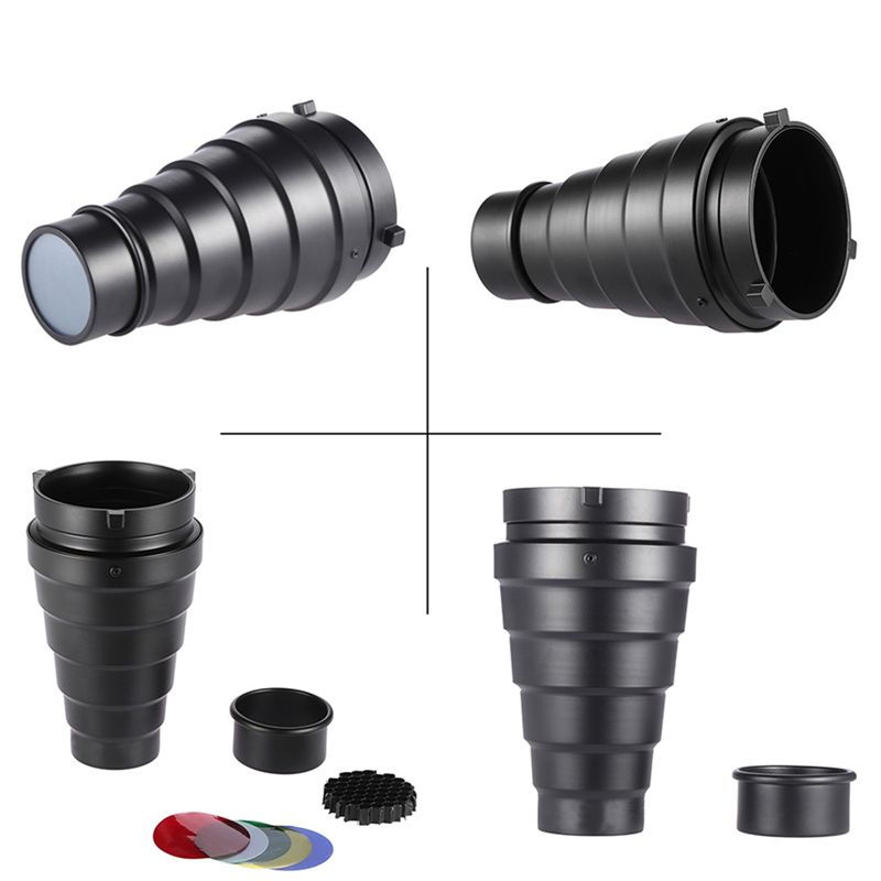 B04C - Snoot Cónico con Rejill - Honeycomb Grid Filter reseña y precio