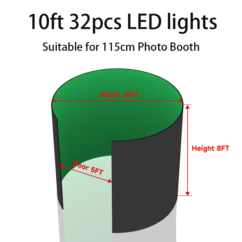 Cabina de Fotos 360 con Carpa  - Photography Lighting Kit With Backdrop reseña y precio
