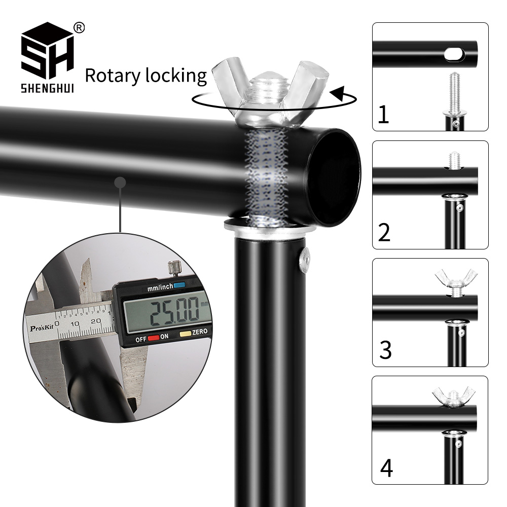 Soportes para Fondos de Fotogr - Photography Lighting Kit With Backdrop reseña y precio