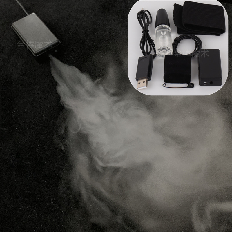 Mini máquina de humo con luz L - Photography Lighting Learning reseña y precio